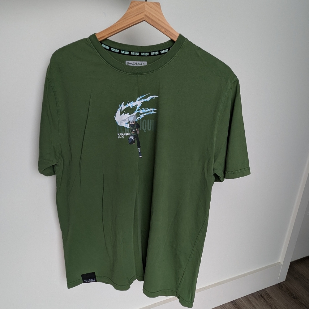 LIQUID x NARUTO Kakashi Short Sleeve Tee